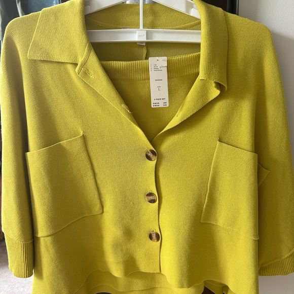 Anthropologie patch pocket skirt set - Picture 3 of 7